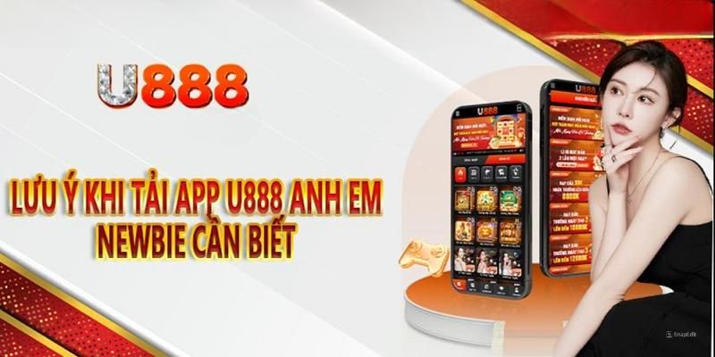 Những lưu ý quan trọng phải nắm khi tải app U888