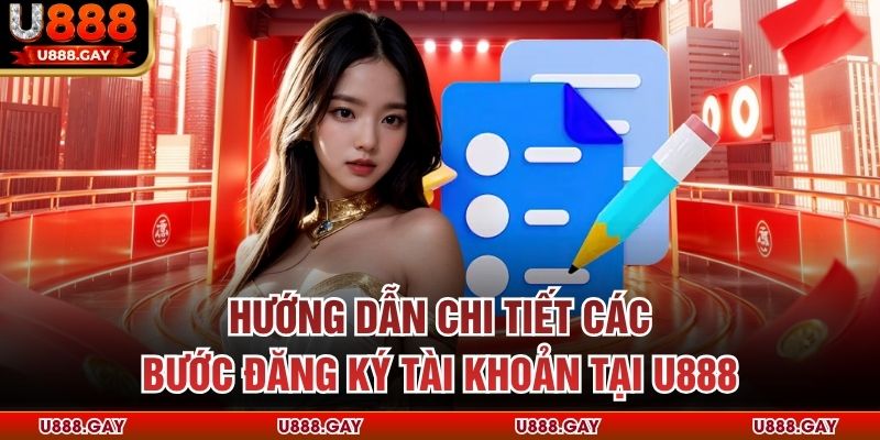 Hướng dẫn chi tiết các bước đăng ký tài khoản tại U888