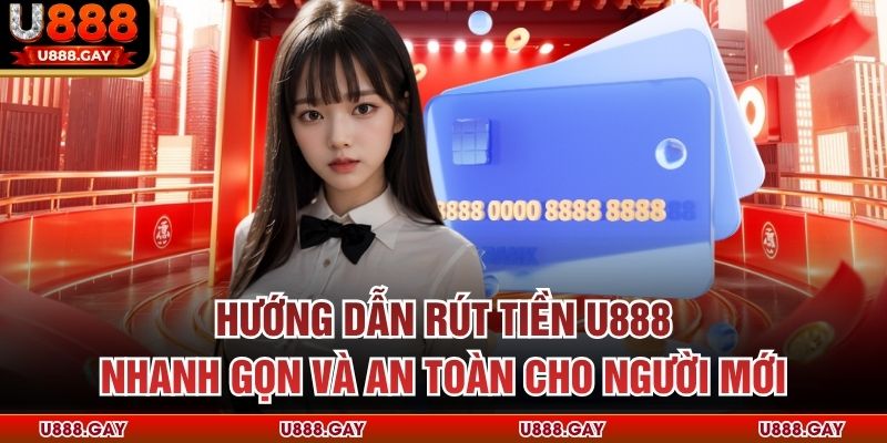 Hướng Dẫn Rút Tiền U888 Nhanh Gọn Và An Toàn Cho Người Mới