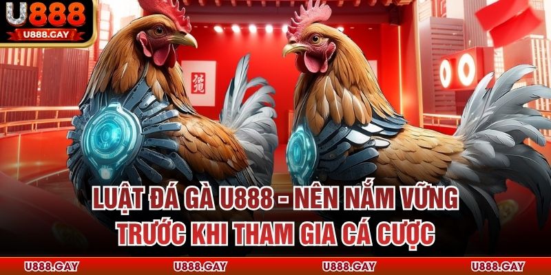 Luật Đá Gà U888 - Nên Nắm Vững Trước Khi Tham Gia Cá Cược
