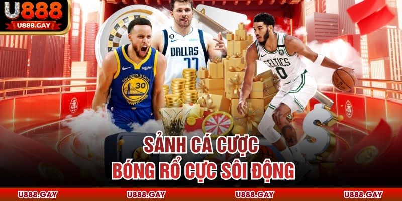 Sảnh cá cược bóng rổ cực sôi động