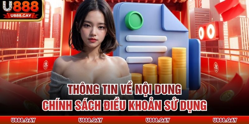 Thông tin về nội dung chính sách điều khoản sử dụng