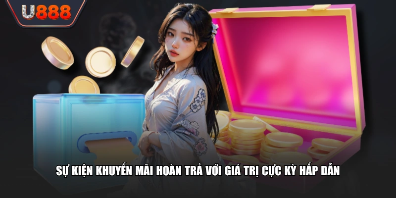 Sự kiện khuyến mãi hoàn trả với giá trị cực kỳ hấp dẫn
